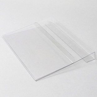Markeringshoezen voor pallets/houten stapelframes, met vouwrand om te bevestigen, verkorte voorzijde A5                                                                                                                                