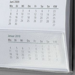 Beschermlijst t.b.v. bureau-onderlegger, versterkt, transparant 