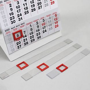 Datumwijzers "classic" venster H1 | maatwerk 