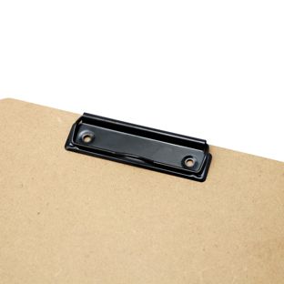 Klembord/clipboard clips, zwart 
