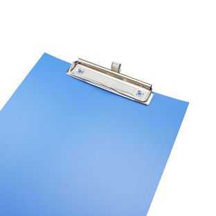 Klembord/clipboard clips. zilver 120 x 30 mm  | met geïntegreerde penhouder 