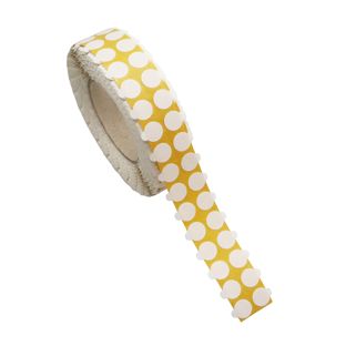 Dubbelzijdige kleefrondjes, tissue, permanent/permanent 20 mm | 5000 st
