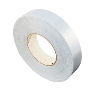 Textiel versterkte klevers, zilver, vierkant, 2.000 stuks 