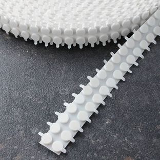 Dubbelzijdige kleefrondjes, PE-foam, 2 mm dik, sterk/sterk 10 mm | 2500 st