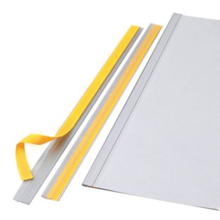 Klemruggen, 1.000 mm, transparant, zelfklevend, 1 mm 