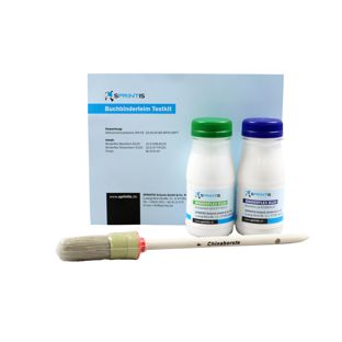 Testkit Binderflex bloklijm B120 en rugbelijming R120 
