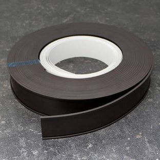 Etikethouder, C-profiel, magnetisch, rol á 10 m 40 mm | incl. etiket en beschermfolie  | 10 m