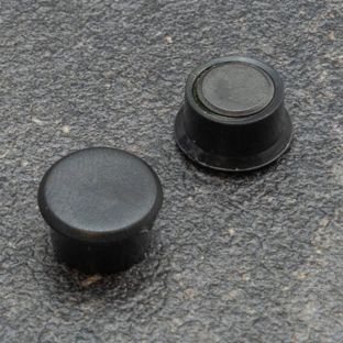 Kantoor-/bordmagneet, rond 13 mm | zwart 