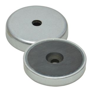 ferriet potmagneet met verzonken boorgat 