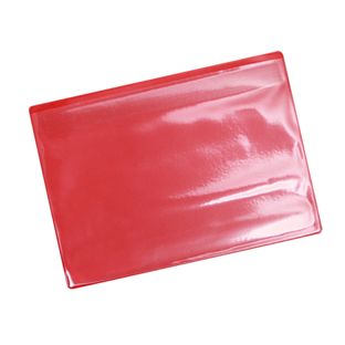 Magnetische hoezen voor A5, met 1 magneetstrip, lange zijde geopend, rood 