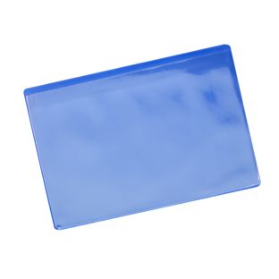 Magnetische hoezen voor A5, met 1 magneetstrip, lange zijde geopend, blauw 