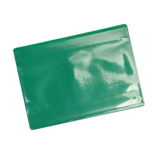 Magnetische hoezen voor A5, met 1 magneetstrip, lange zijde geopend, groen 
