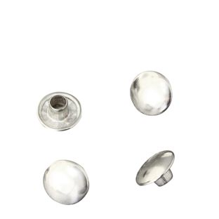 Dubbele holnieten, bovenste deel (kap), type A, 9 mm kopdiameter 
