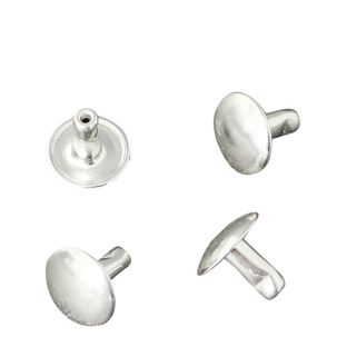 Dubbele holnieten, onderste deel (stift), dicht, type A, 7 mm kopdiameter 