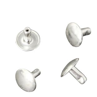 Dubbele holnieten, onderste deel (stift), dicht, type A, 9,1 mm kopdiameter 