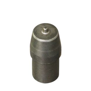 Onderstempel, voor dubbele holnieten-onderste (stift)deel met kopdiameter 9,5 / 10 mm 