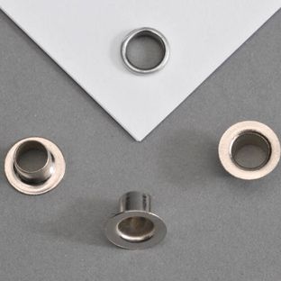 Flensringen/eyelets voor papier Nr. 269 - 5mm - 5,2mm  | vernikkeld 