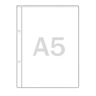 Showtassen A5, zacht-PVC 180 µm 