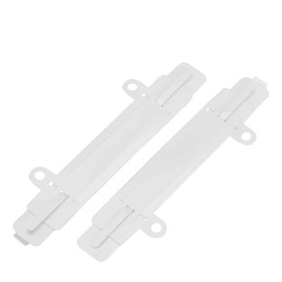 Zelfklevende snelhechter met inhangdossierdeklijst, wit, 4-delig, 150 x 16 mm 