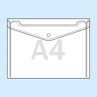 Documentenmappen voor inhoud A4, PP-folie 180 µm 