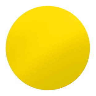 Gekleurde markerings kleefrondjes weerbestendig geel | 12 mm