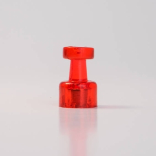 Magnetische pins, ø = 10 mm, set á 10 stuks rood