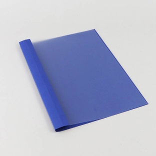 Oogjesmap A4, linnenkarton, 35 vel, blauw | 3 mm