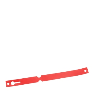 Lushanger voor sleutels, HDPE-folie rood