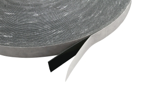 Dubbelzijdig PE-foamtape, zwart, 1 mm dik, sterk hechtend, EL100-02 12 mm