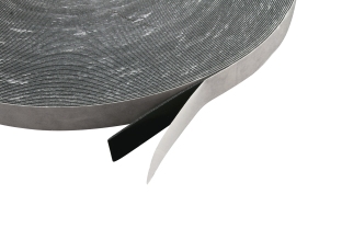 Dubbelzijdig PE-foamtape, zwart, 1 mm dik, sterk hechtend, EL100-02 19 mm