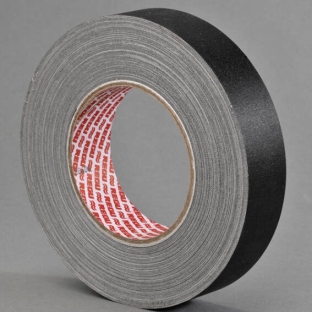 REGUtex R kopband, linnen tape met coating zwart | 50 mm