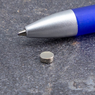 Neodymium magneetrondjes, 5 mm x 2 mm, N52 