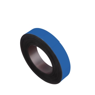 Gekleurd magneetband 30 mm | blauw