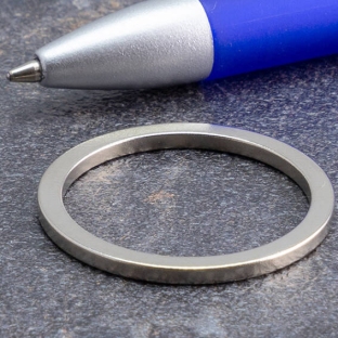Neodymium ringmagneten, vernikkeld 30 mm | 25 mm