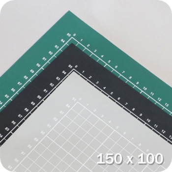 Snijmat XXL, 150 x 100 cm, zelfherstellend, met raster/ruitpatroon 