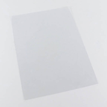 Voorbladen A4, ontspiegeld, HPVC 0,20 mm, mat transparant 