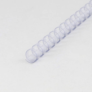 Plastic bindruggen A4, rond 16 mm | transparant