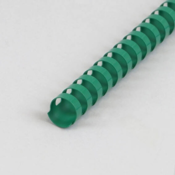 Plastic bindruggen A4, rond, 19 mm | groen