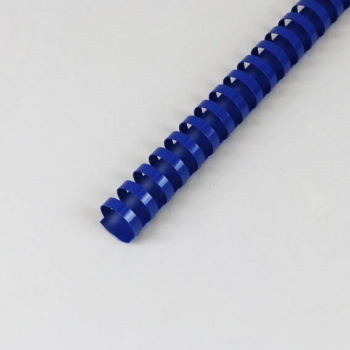 Plastic bindruggen A4, ovaal, 25 mm | blauw