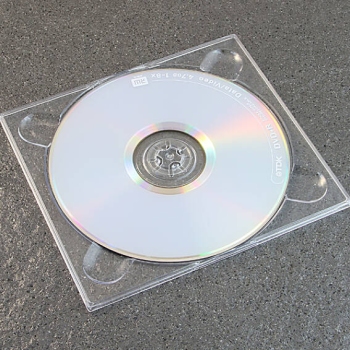 CD-tray, digitray audio, transparant 