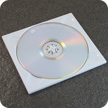 CD-tray, digitray audio, wit 