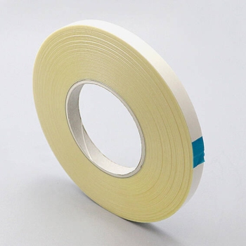 Dubbelzijdig PET tape, zeer sterk/zeer sterk, witte schutlaag 12 mm | 50 m