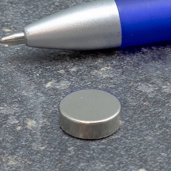 Neodymium magneetrondjes, 12 mm x 4 mm, N45 