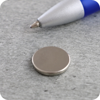 Neodymium magneetrondjes, 14 mm x 2 mm, N35 