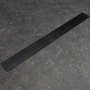 Metaalstrip met zelfklevend PE-foam, 50 x 500 mm, staal, zwart 