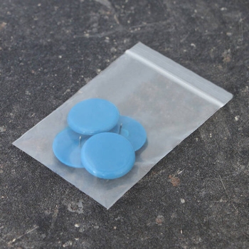 Punaises, ø = 30 mm, blauw, 4 stuks in zakje, (1 zakje) 