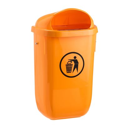 Afvalbak 50 l, buitengebruik 