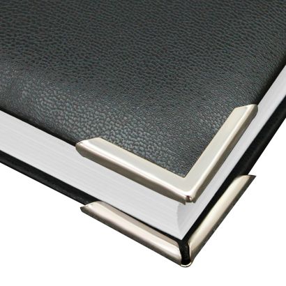 Boekhoeken metaal PS 31 - 31 x 31 mm  | vernikkeld 