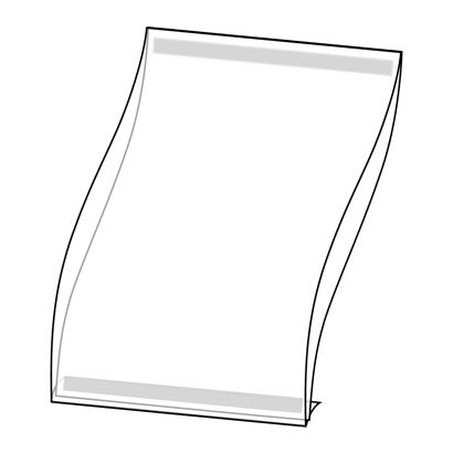 Posterhoezen, hard PVC 