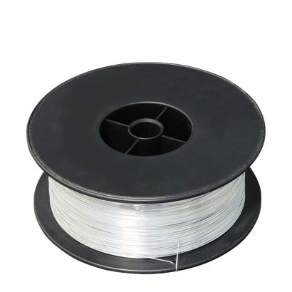 Hechtdraad zilver  | No. 28 - ⌀ 0,40 mm  | spoel á 2 kg 